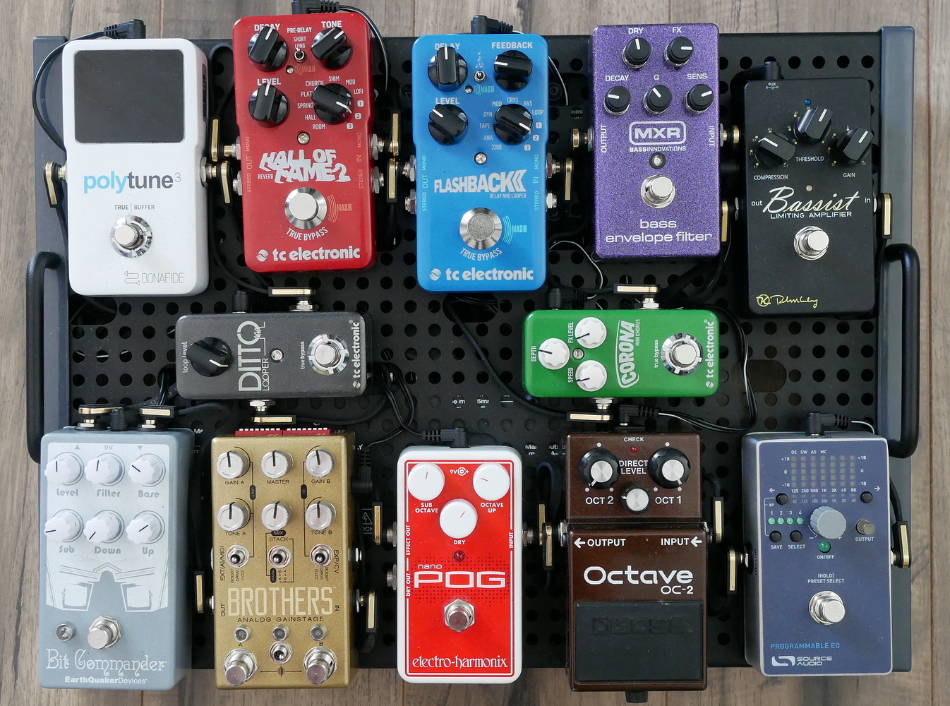 My First Pedalboard! - Gear - BassBuzz Forum