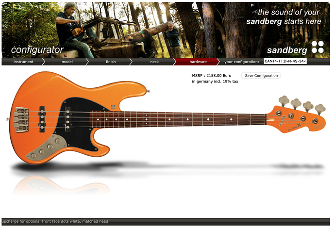 Sandberg Dream Config