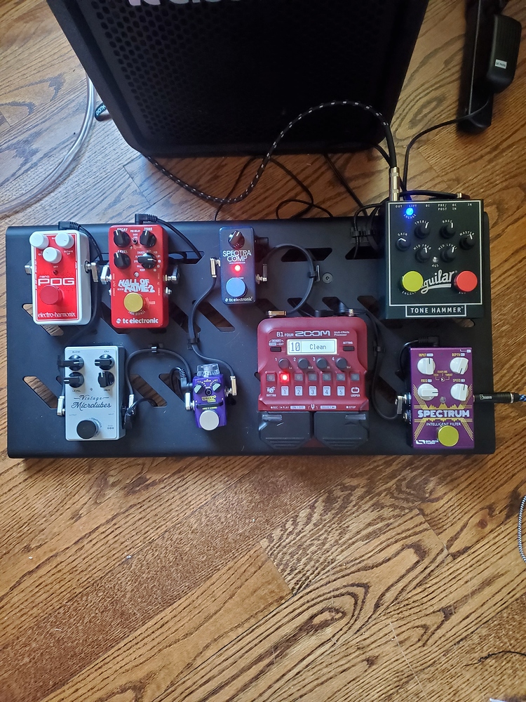 My First Pedalboard Gear Bassbuzz Forum 3408