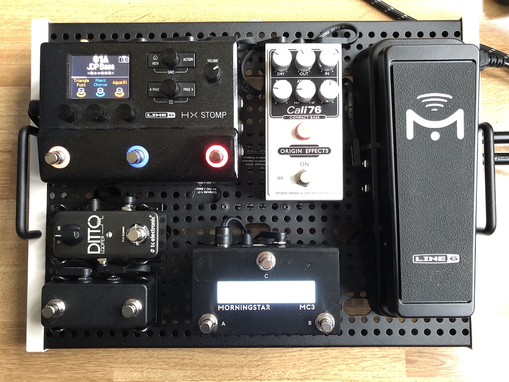 My First Pedalboard! Gear BassBuzz Forum