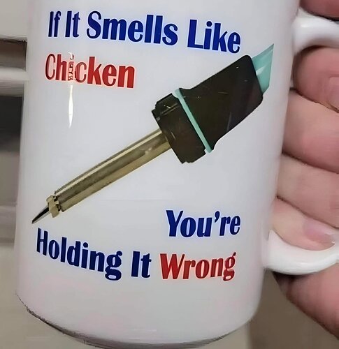 If it smells like chicken