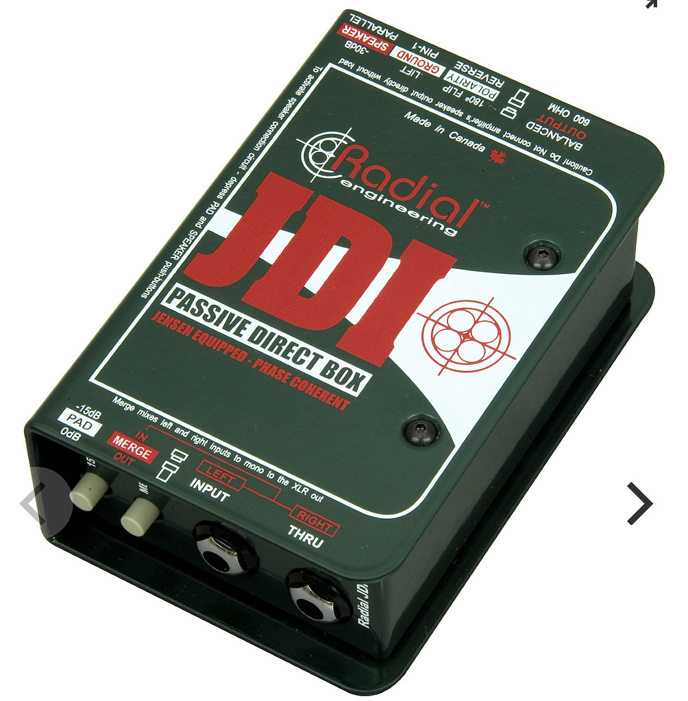 【ジャンク品】Programmable Bass D DI SANSAMP Programmable Bass Driver DI