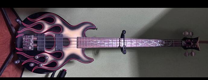 Schecter sea creature bass rotated CW