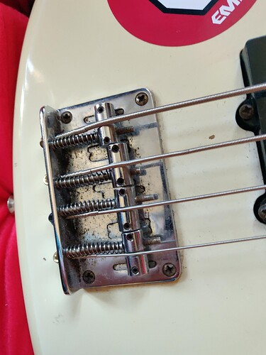 A rusty - and filthy - bridge