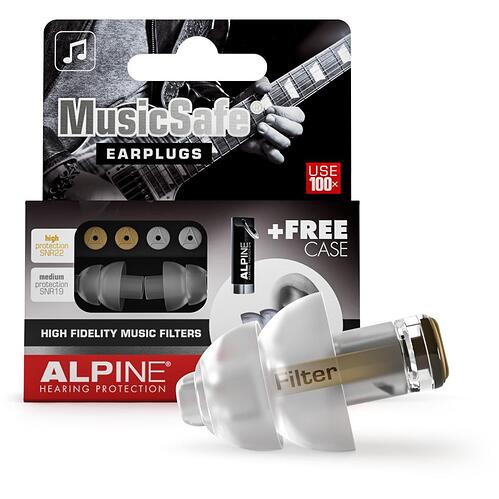 Alpine MusicSafe earplugs