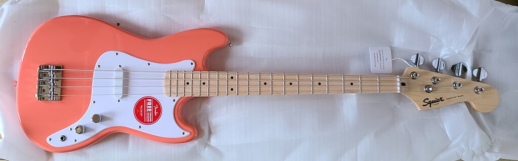 Fender Squier Bronco Bass - Torino Red – Alto Music