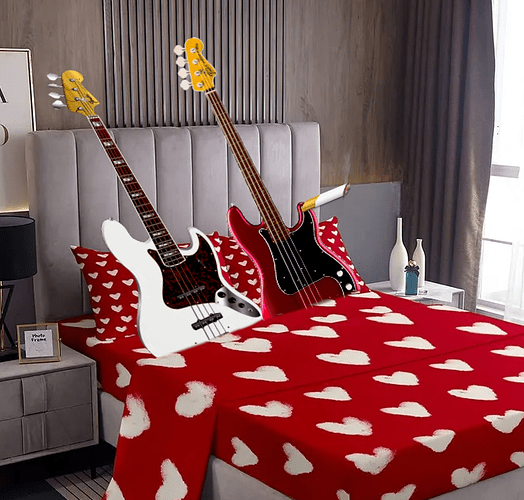 How are PJ basses made