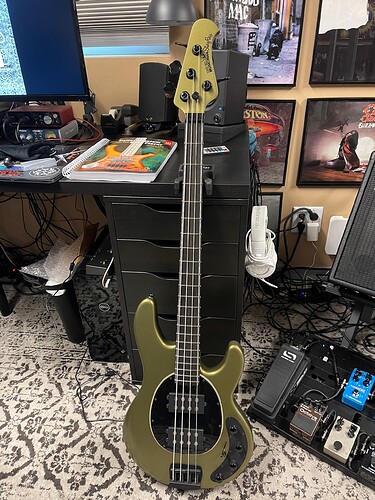 Ernie Ball Music Man BFR Stingray Special Dargie's Delight