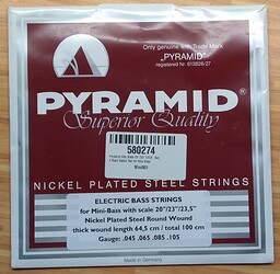 Mini bass strings