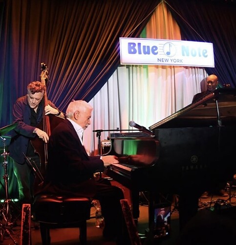 Lorin Cohen and Monty Alexander at the Blue Note