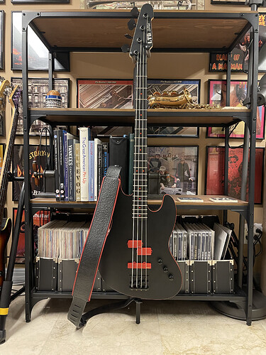 ESP LTD Frank Bello Picasso Thirteen Ostrich Leather Strap