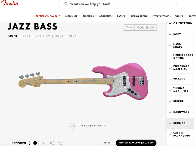PinkLHCustomJazzBass