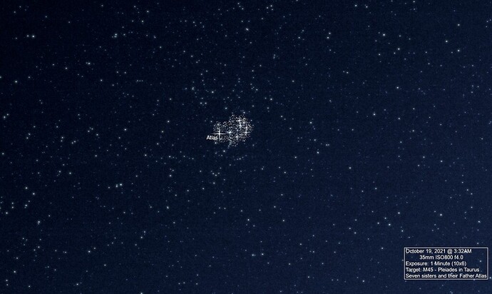 M45 Pleiades BB