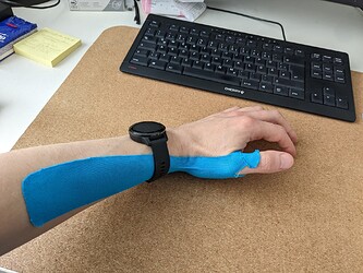 Taped Thumb