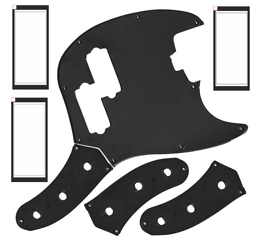 pickguard black
