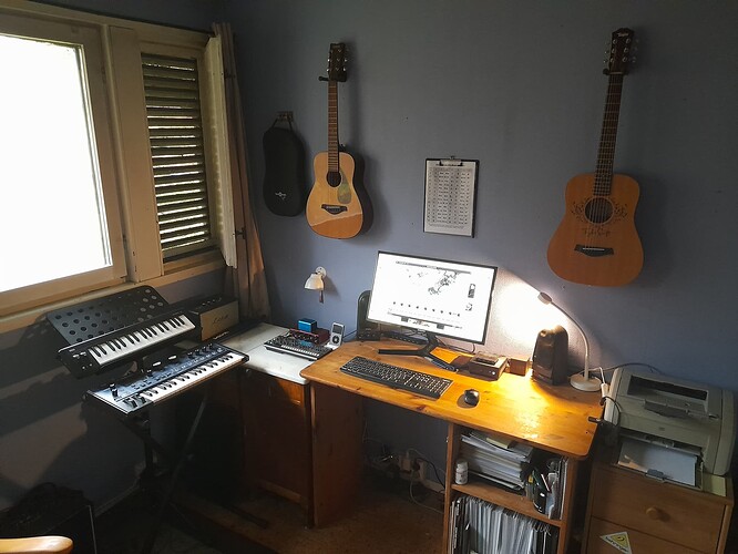 The studio