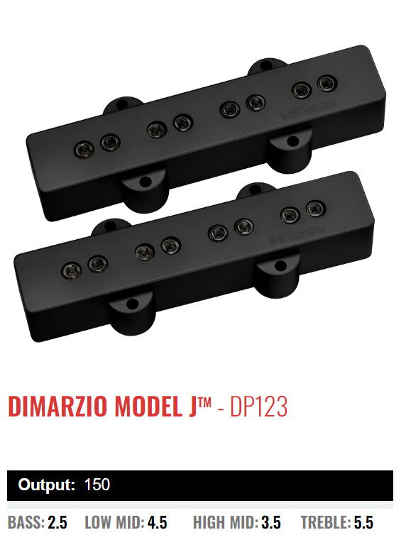 HELP! JJ vs PJ (DiMarzio DP305N/DP302N vs DP126) - Gear - BassBuzz