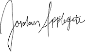 Jordan Applegate Signature